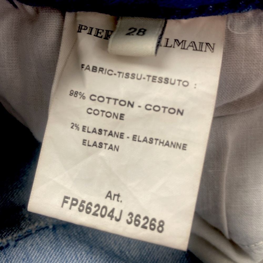 Balmain biker jeans, Pierre Balmain - Picture 4 of 9